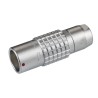 LEMO Circular Connector 3 Contacts Cable Socket Female IP50 Brass Housing 2B Series PHG.2B.303.CLLZ