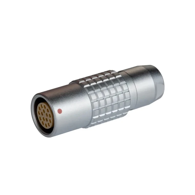 LEMO Circular Connector Cable Socket, 16 Contacts, Female, IP50, Brass Housing, 2B Series, 16V, 16A PHG.2B.316.CLLZ