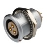 LEMO Circular Connector 3 Contacts Panel Mount 22 mm Socket Female IP50 Brass Gold Plated EGG.3B.303.CLL