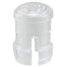 VCC SMB 200 Series 1-Way LED Lens Polycarbonate Fresnel Round 7.83mm Diameter Snap-in Fixing SMB_200_CTP