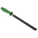 Crescent 200 mm Second-Cut Engineers File Half Round Shape with Handle Included 04927BC
