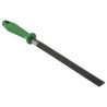 Crescent 200 mm Second-Cut Engineers File Half Round Shape with Handle Included 04927BC