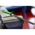 Crescent 200 mm Second-Cut Engineers File Half Round Shape with Handle Included 04927BC
