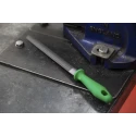 Crescent 200 mm Second-Cut Engineers File Half Round Shape with Handle Included 04927BC