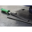 Crescent 200 mm Second-Cut Engineers File Half Round Shape with Handle Included 04927BC
