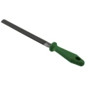 Crescent 200 mm Second-Cut Engineers File Half Round Shape with Handle Included 04927BC