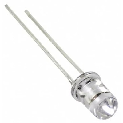 VCC VAOL Series Ultraviolet UV LED 385 nm 30° Viewing Angle 5 mm Through Hole VAOL-5GUV8T4