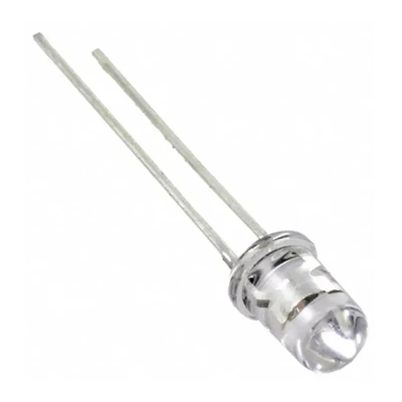 VCC VAOL Series Ultraviolet UV LED 385 nm 30° Viewing Angle 5 mm Through Hole VAOL-5GUV8T4