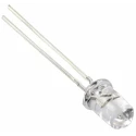 VCC VAOL Series 1-LEDs UV LED 405 nm 15°, 2-Pin Through Hole Package VAOL-5EUV0T4