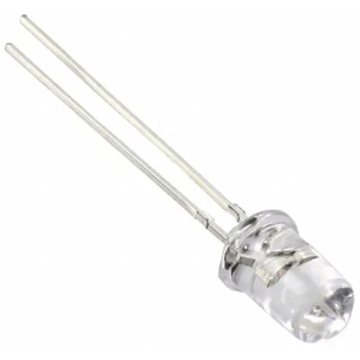VCC VAOL Series 1-LEDs UV LED 405 nm 15°, 2-Pin Through Hole Package VAOL-5EUV0T4