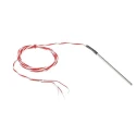 RS PRO PT100 RTD Sensor 3 mm Diameter, 100 mm Length, 4 Wire, Class B Accuracy, Stainless Steel Probe PT100