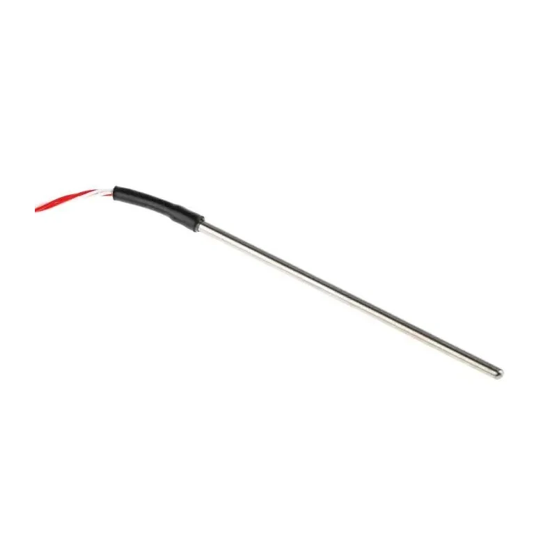 RS PRO PT100 RTD Sensor 3 mm Diameter, 100 mm Length, 4 Wire, Class B Accuracy, Stainless Steel Probe PT100