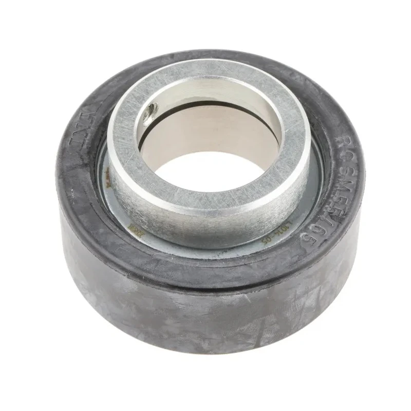 INA Radial Insert Ball Bearing with Rubber Interliner 30 mm ID 65.1 mm OD Sealed Steel RCSMA30/65-XL-FA106