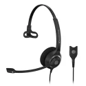 EPOS On Ear Headset Silver Black Headband Quick Disconnect USB 50Hz-18000Hz 113dB 504401
