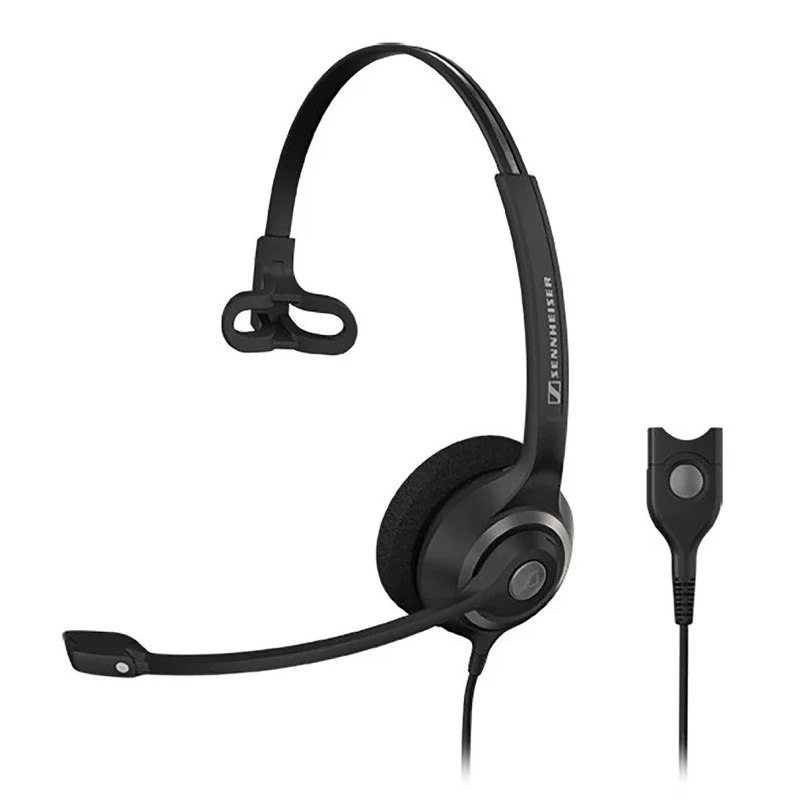 EPOS On Ear Headset Silver Black Headband Quick Disconnect USB 50Hz-18000Hz 113dB 504401