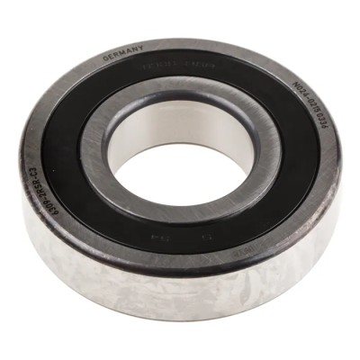FAG 1 Row Deep Groove Ball Bearing 45 mm ID, 100 mm OD, 25 mm Width, Sealed, C3 Clearance 6309-2RSR-C3