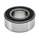 FAG 2 Row Angular Contact Ball Bearing 30 mm ID, 62 mm OD 23.8 mm Race Width 3206-BD-XL-2HRS-TVH