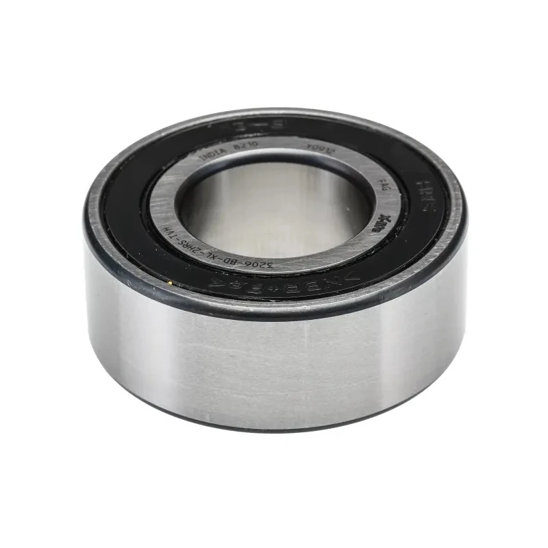 FAG 2 Row Angular Contact Ball Bearing 30 mm ID, 62 mm OD 23.8 mm Race Width 3206-BD-XL-2HRS-TVH