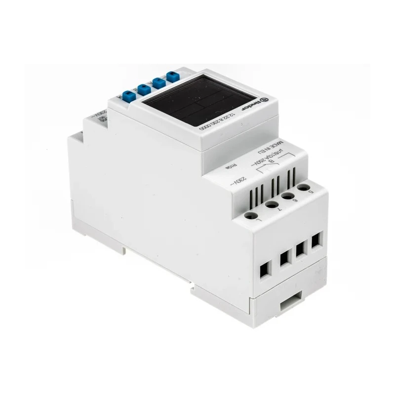 Finder Digital 12 DIN Rail Time Switch, 2-Channel, 230V AC, DPDT Contact Configuration 12.22.8.230.0000