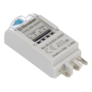 Finder Pluggable Function Module Timer Module 12-24V AC/DC CE EAC 86.30.0.024.0000