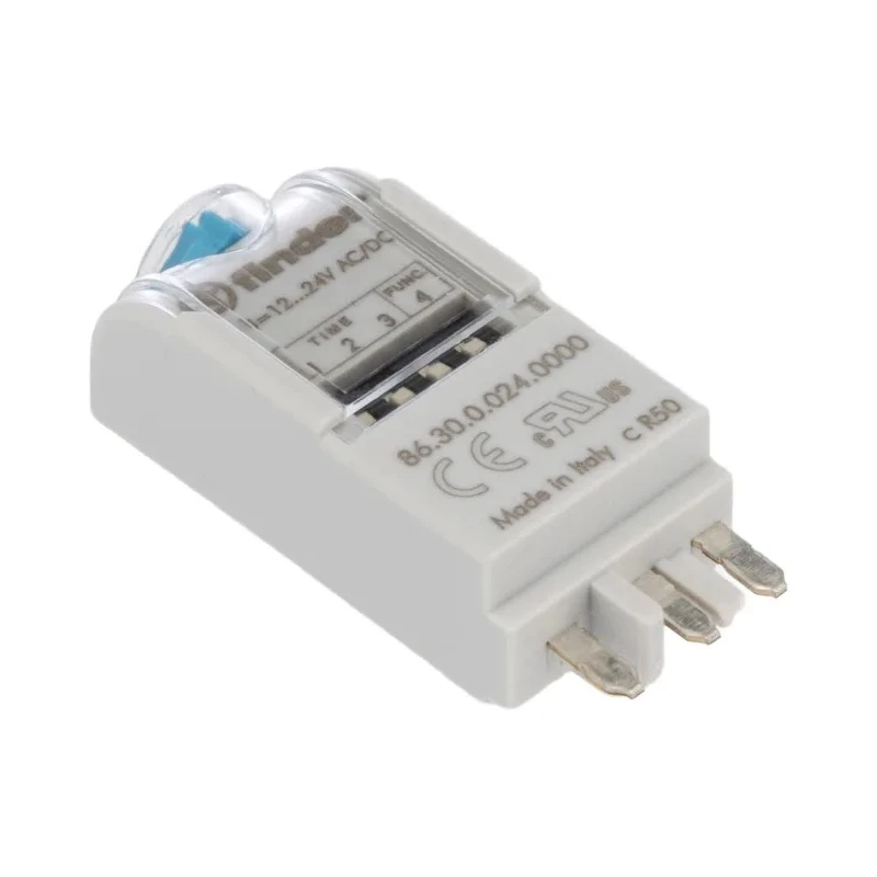 Finder Pluggable Function Module Timer Module 12-24V AC/DC CE EAC 86.30.0.024.0000