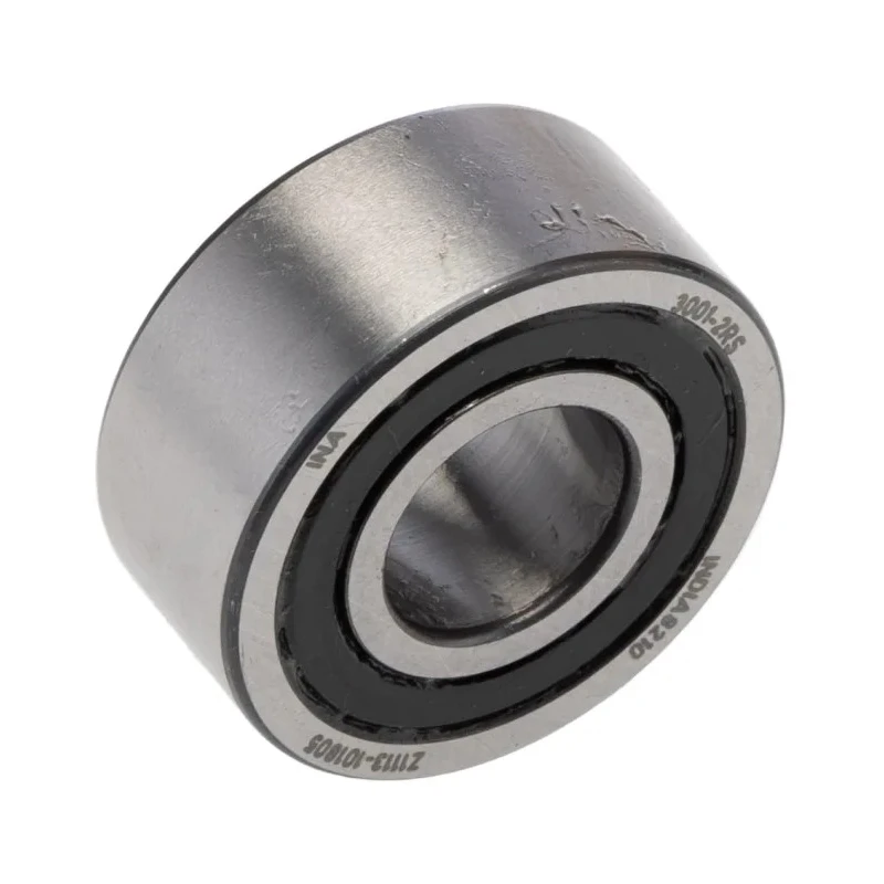 INA Double Row Angular Contact Ball Bearing 12 mm Inside Diameter 28 mm Outside Diameter 12 mm Race Width 3001-2RS