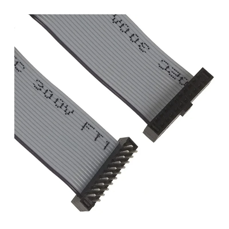 Samtec Ribbon Cable Flat Ribbon 2 mm Pitch 10 Conductors 200 mm Length TCMD-10-T-08.00-01-N