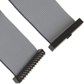 Samtec Ribbon Cable Flat Ribbon 2 mm Pitch 15 Conductors 203.2 mm Length TCMD-15-T-08.00-01-N
