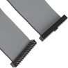 Samtec Ribbon Cable Flat Ribbon 2 mm Pitch 15 Conductors 203.2 mm Length TCMD-15-T-08.00-01-N