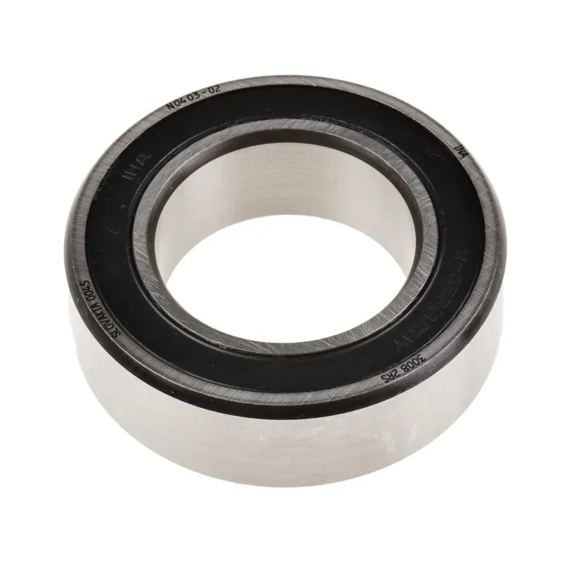 INA 2 Row Angular Contact Ball Bearing 40 mm Inside Diameter 80 mm Outside Diameter 21 mm Race Width 3008-2RS