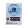 Finder 85 Series Timer Relay, 4-Contact 4PDT, 12 V AC/DC, 0.05 to 100 s, 0.5 to 100 min, 0.5 to 100 h 85.04.0.012.0000