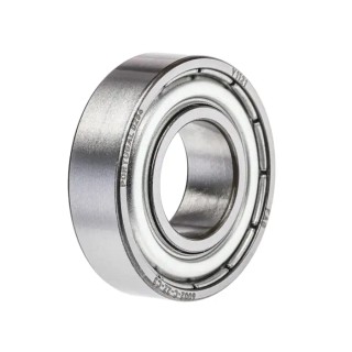 FAG 1 Row Deep Groove Ball Bearing, 15 mm ID, 32 mm OD, 9 mm Width, Steel Cage and Ball, Double Shielded, C3 6002-C-2Z-C3