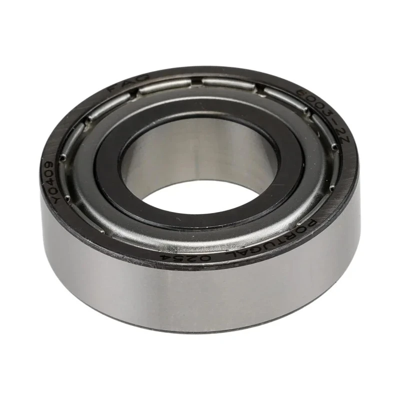 FAG Single Row Deep Groove Ball Bearing 17 mm Inside Diameter 35 mm Outside Diameter Double Shielded Steel Cage 6003-2Z