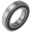 FAG Single Row Deep Groove Ball Bearing 55 mm ID, 90 mm OD, 18 mm Width, Steel Cage, Sealed 6011-2RSR