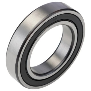FAG Single Row Deep Groove Ball Bearing 55 mm ID, 90 mm OD, 18 mm Width, Steel Cage, Sealed 6011-2RSR