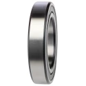 FAG Single Row Deep Groove Ball Bearing 55 mm ID, 90 mm OD, 18 mm Width, Steel Cage, Sealed 6011-2RSR