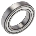 FAG Single Row Deep Groove Ball Bearing, 50 mm Inside Diameter, 80 mm Outside Diameter, 16 mm Race Width, Steel Cage 6010-2Z