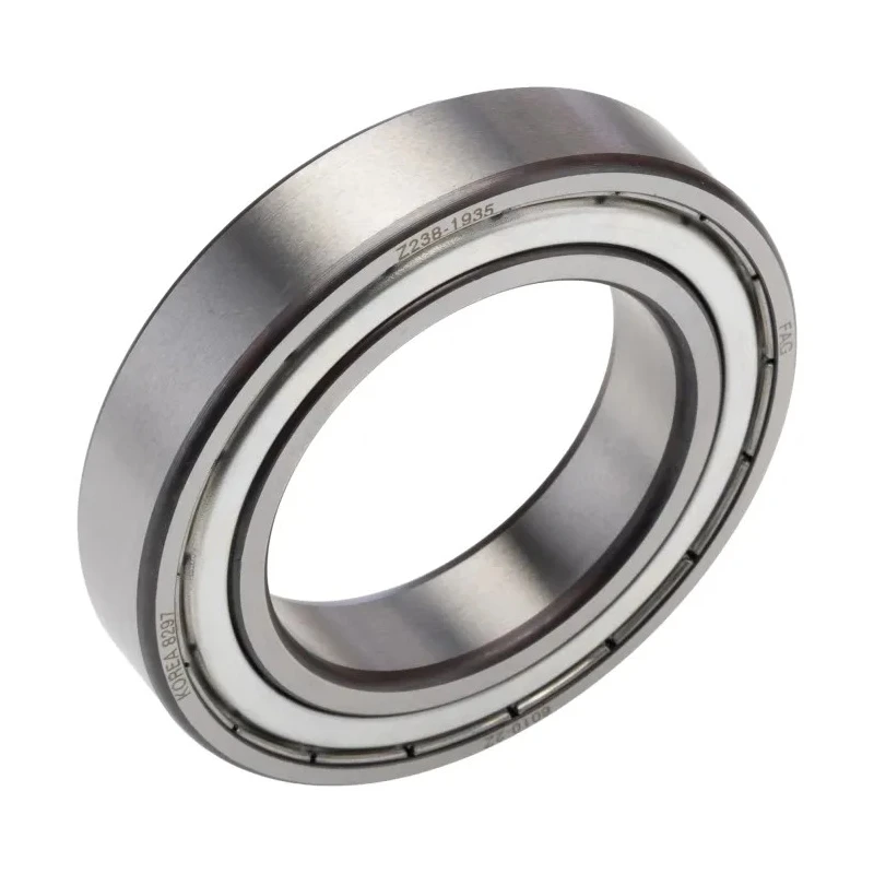 FAG Single Row Deep Groove Ball Bearing, 50 mm Inside Diameter, 80 mm Outside Diameter, 16 mm Race Width, Steel Cage 6010-2Z