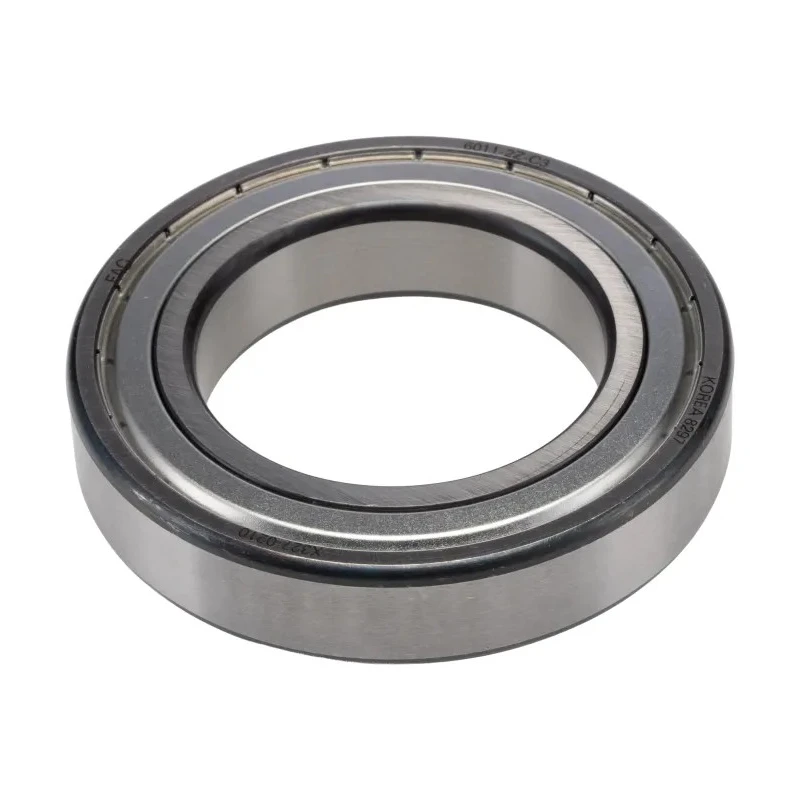 FAG Single Row Deep Groove Ball Bearing 55 mm ID, 90 mm OD, 18 mm Width, Double Shielded Cage 6011-2Z-C3