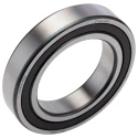 FAG Single Row Deep Groove Ball Bearing 60 mm Inside Diameter 95 mm Outside Diameter 18 mm Race Width Sealed 6012-2RSR