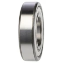 FAG Single Row Deep Groove Ball Bearing 30 mm ID, 62 mm OD, 16 mm Width Steel Cage Double Shielded 2 Light Series 6206-2Z
