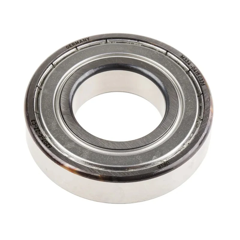 FAG Single Row Deep Groove Ball Bearing 35 mm ID, 72 mm OD, 17 mm Width, Double Shielded Steel Cage 6207-C-2Z-C3