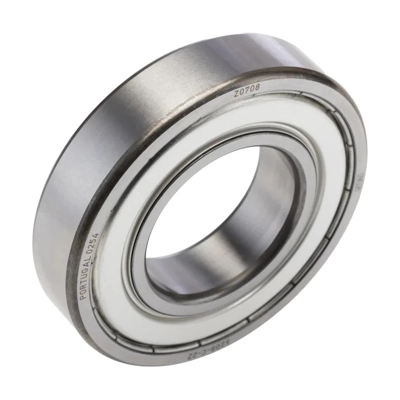FAG Single Row Deep Groove Ball Bearing 40 mm ID 80 mm OD 18 mm Width Steel Cage & Balls Double Shielded 10400 rpm 6208-C-2Z