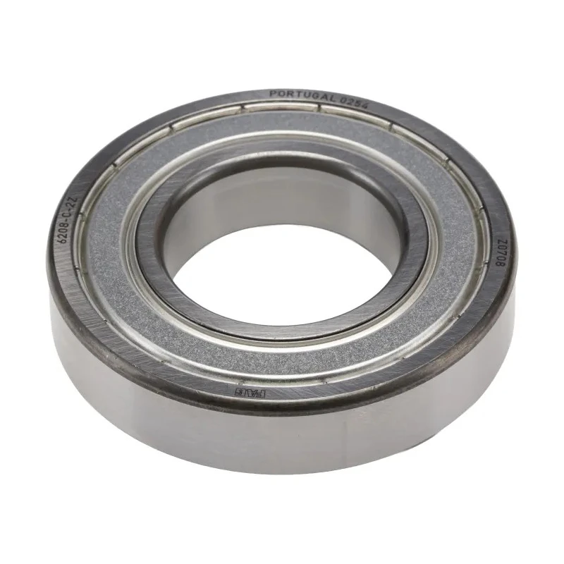 FAG Single Row Deep Groove Ball Bearing 40 mm ID 80 mm OD 18 mm Width Steel Cage & Balls Double Shielded 10400 rpm 6208-C-2Z