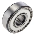 FAG Single Row Deep Groove Ball Bearing 12 mm Inside Diameter, 37 mm Outside Diameter, 12 mm Race Width, Double 6301-2Z