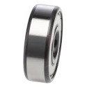 FAG Single Row Deep Groove Ball Bearing 12 mm Inside Diameter, 37 mm Outside Diameter, 12 mm Race Width, Double 6301-2Z