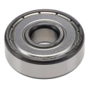 FAG Single Row Deep Groove Ball Bearing 12 mm Inside Diameter, 37 mm Outside Diameter, 12 mm Race Width, Double 6301-2Z