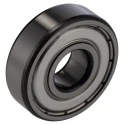 FAG Single Row Deep Groove Ball Bearing 15 mm ID, 42 mm OD, 13 mm Race Width, Steel Cage & Balls 6302-2Z