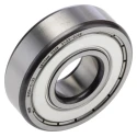 FAG Single Row Deep Groove Ball Bearing 20 mm ID, 52 mm OD, 15 mm Width, Steel Cage and Double Shielded 6304-2Z