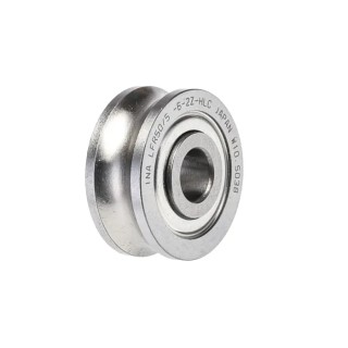 INA Yoke Track Roller, Bore Diameter 5mm, Roller Diameter 17mm, Static Load 900N, Dynamic Load 1630N LFR50/5-6-2Z-HLC
